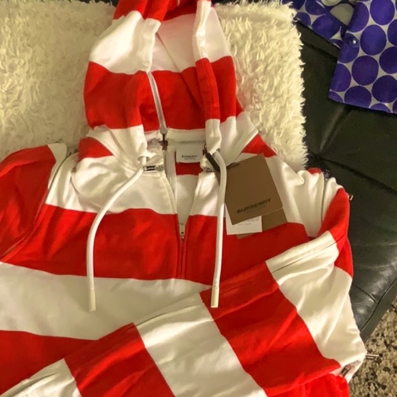 Burberry zipper hoodie - Picture 4 of 10